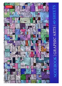 Блокнот "Graphic Arts", А5, 40 листов, клетка