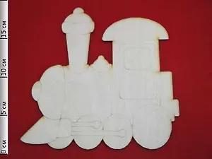 Фигурка для раскрашивания Паровозик (11169) (упаковка)