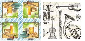 Набор для творчества,Салфетки для декупажа, Таверна - 2 шт.