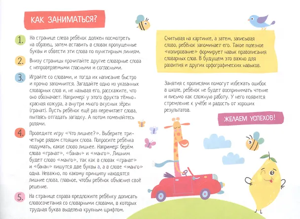 Книга IQ-прописи. Учимся писать словарные слова (Елена Куликова) — 3