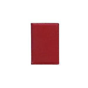 Алфавитная книга А6 96л 85*145 "Корсика" бордо, inФОРМАТ