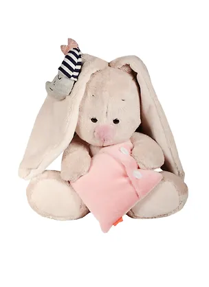 Мягкая игрушка Зайка Ми  с подушкой и месяцем (15 см) (SidX - 165) 2522516