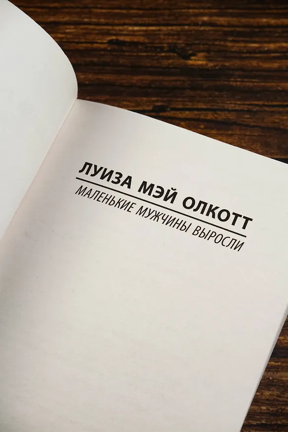 Книга Маленькие мужчины выросли (Луиза Мэй Олкотт) — 8