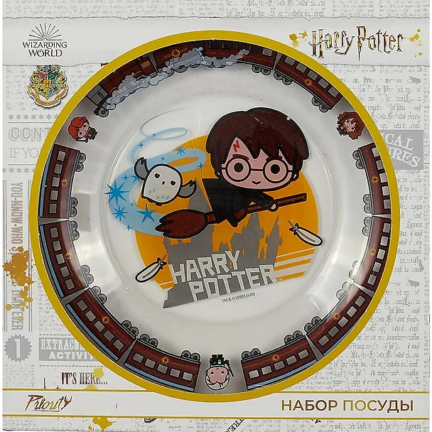 Набор посуды Гарри Поттер (стекло) (3 предмета) 2910722 — 2