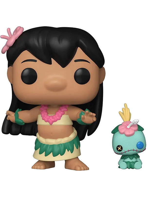 Фигурка Funko POP! Disney Lilo & Stitch S4 Hula Lilo with Scrump (1741) 90342 3174568 — 1