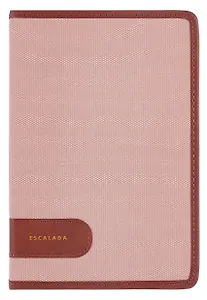 Ежедневник недат. А5 160л "Пике" пепельно-коралловый, кожзам, тв.переплет, аппликация из иск.кожи, тисн.фольгой, обстрочка, офсет, справ.мат-лы, 2 ляссе, инд.уп