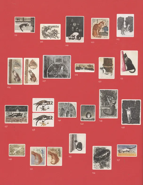 Книга Жизнь плюс кошка. Офорты, пословицы и цитаты, посвященные кошке. Life plus Cat. Etchings, proverbs and quotes dedicated to cats (на русском и английском языках) () — 3