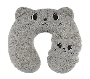 Подголовник с маской Котик (текстиль) (30х30) 2990102