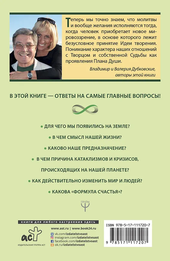 Книга Нектар для души. Книга о судьбе, счастье и смысле жизни (Владимир Дубковский) — 2