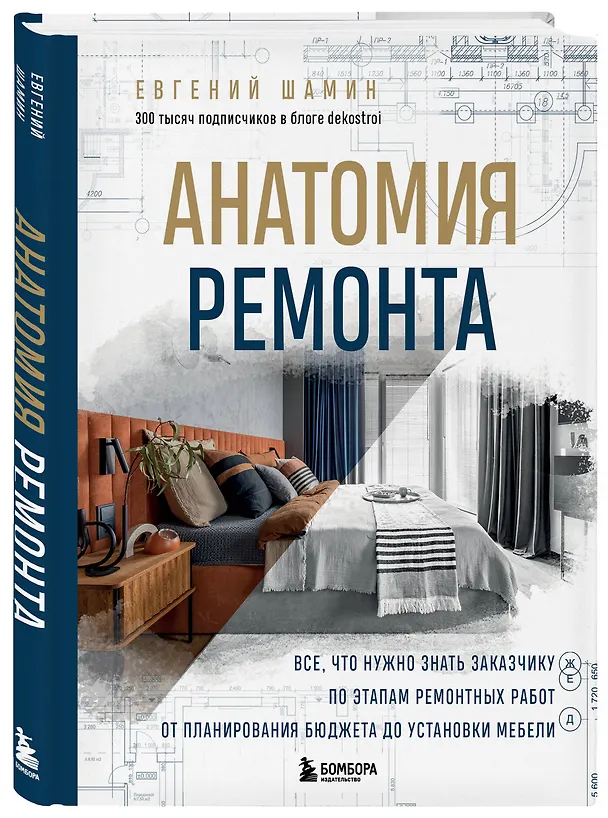 Книга Анатомия ремонта. Все, что нужно знать заказчику по этапам ремонтных работ от планирования бюджета до установки мебели (Евгений Шамин) — 6