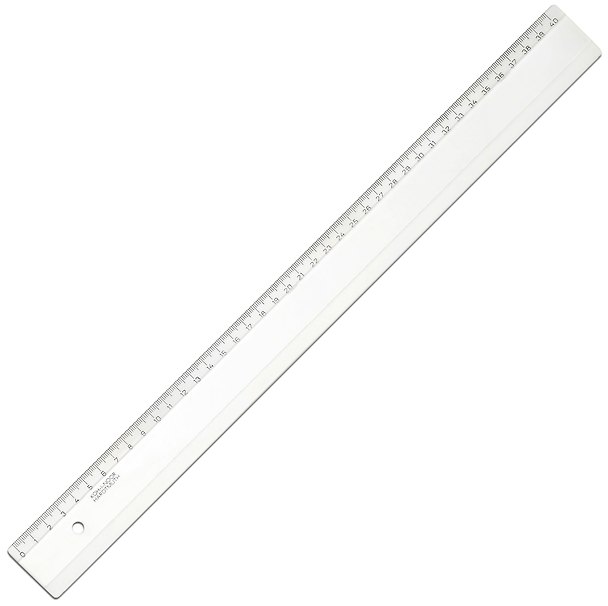 Линейка 40 см, пластиковая, прозрачная, Koh-i-Noor 220617 — 1
