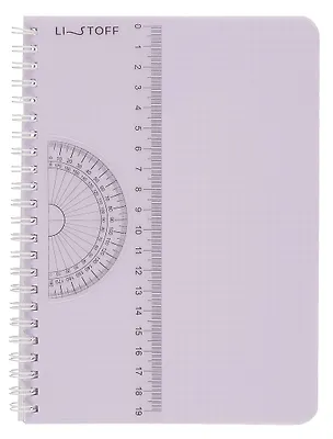 Тетрадь в клетку Listoff, "Лавандовая тетрадь", А5, 80 листов 3010901