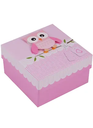 Коробка подарочная "Совы.Owls" 3D 235911