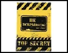 папка для документов пластик Не вскрывать 30,8*22 см 491645, шт