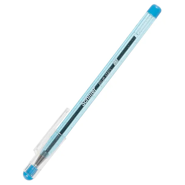 Ручки шариковые синие 12 штук "Blue stars" 0,5 мм, Schiller 3066615 — 7