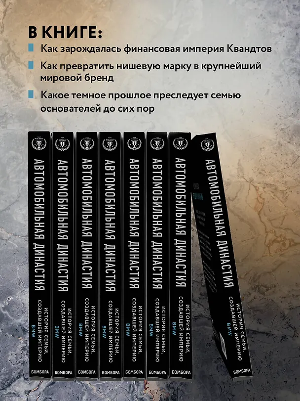 Книга Автомобильная династия. История семьи, создавшей империю BMW (Рюдигер Юнгблут) — 8