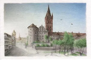 Открытка "Кенигсбергский замок. Калининград"