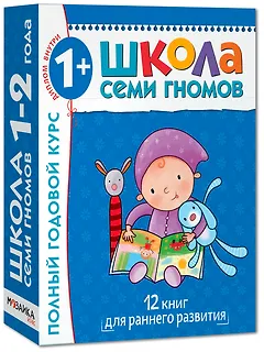 Полный годовой курс. Для занятий с детьми от 1 года до 2 лет (комплект из 12 книг)