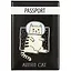 Обложка для паспорта  Кот-космонавт Astro cat (ПВХ бокс) (ОП2021-254) — 2836094 — 1