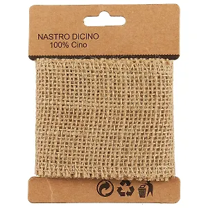 Тесьма джут широкая, 6 см х 1 м