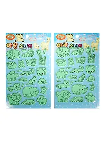 Набор светящихся наклеек AAA-024 Животные (AAA-024)