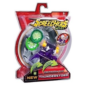 Игрушка ТМ Screechers Wild Дикие Скричеры. Машинка-трансформер Тандерсторм л4