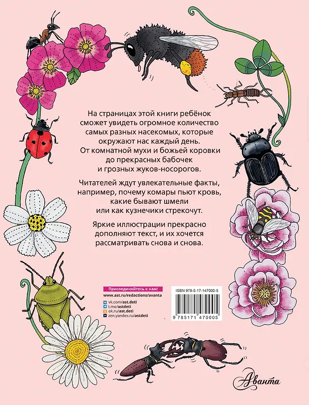 Книга Насекомые (Эмма Янссон) — 2