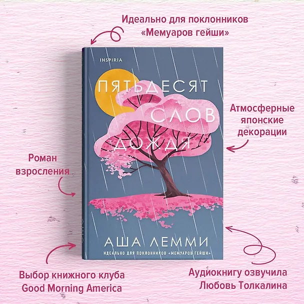 Книга Пятьдесят слов дождя (Аша Лемми) — 8