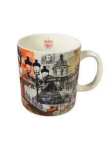 Кружка-гигант Парижские Фантазии (8501-Par GM) (700 мл) (фарфор) в подарочной коробке GiftLand