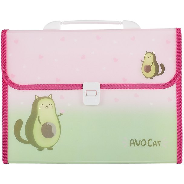 Папка -портфель пластиковый «AvoCat» А4, 12 отделений 258257 — 1