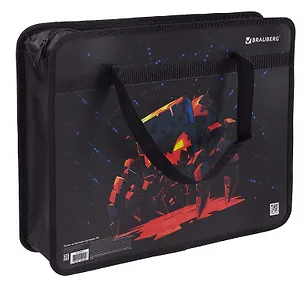 Папка для тетрадей А4 "Fire spider" пластик, текст.ручки 3106006