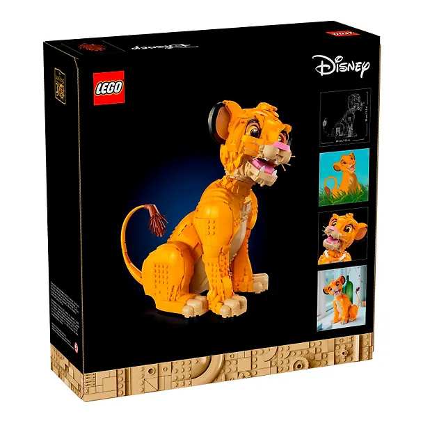 LEGO Disney: Король Лев Молодой Симба, 1445 деталей (43247) 3121274 — 3