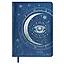 Ежедневник дат. 2025г. А6+ 200л 126х174 Астролог "Плонже" синий, кожзам, тв. переплет, обл.поролон, офсет, ляссе — 3054607 — 1