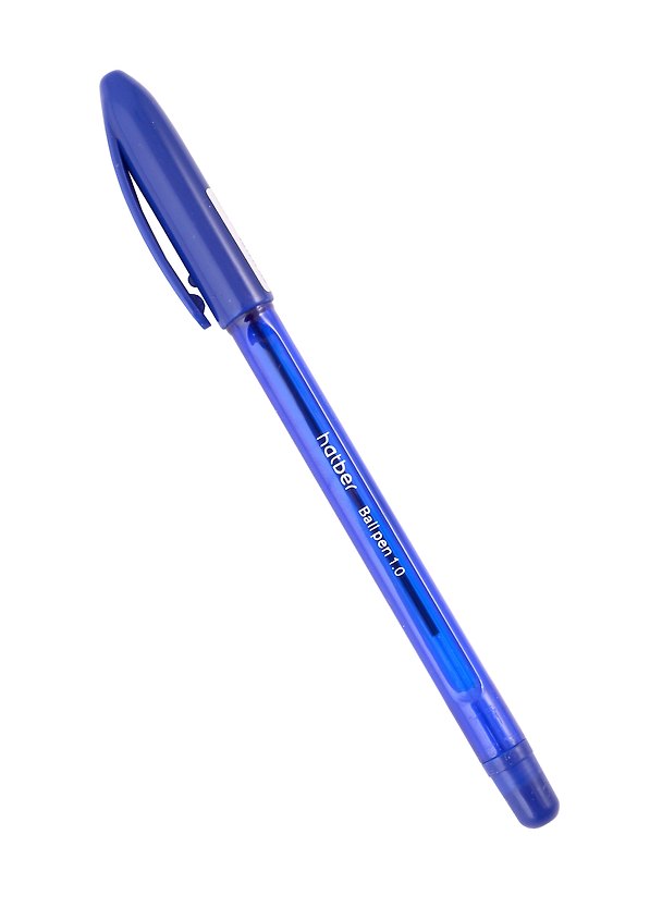 Шариковая ручка синяя 1 мм, Bit navy, Hatber 2972273 — 1