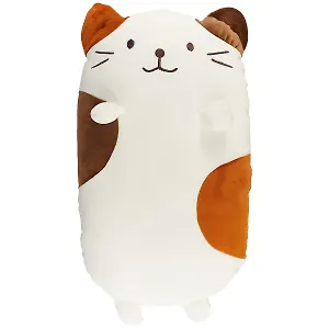 Мягкая игрушка Кот толстяк пятнистый (текстиль) (40см)