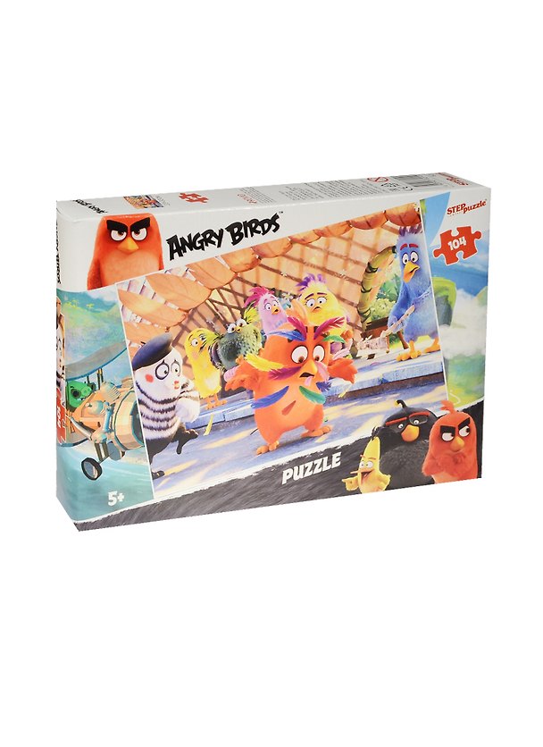 Пазл «Angry Birds» 104 элемента, Step puzzle 2521563 — 1