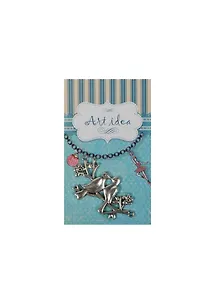 Кулоны в асс. 2 Подвеска Целующиеся Голуби на ветке (QA 6470) (14021255) (упаковка)