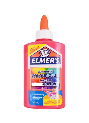 Клей для слаймов 147мл, розовый, Elmers — 256025 — 1