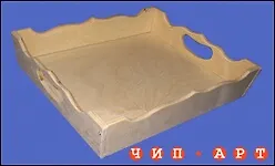 Поднос деревянный "Этьен" (00087)