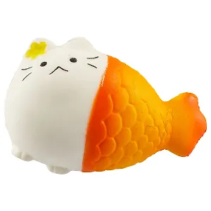 Игрушка-антистресс  Котик-русалка (PU) (13х9)