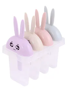 Набор формочек для мороженого Кролики (ПВХ) (4 шт)