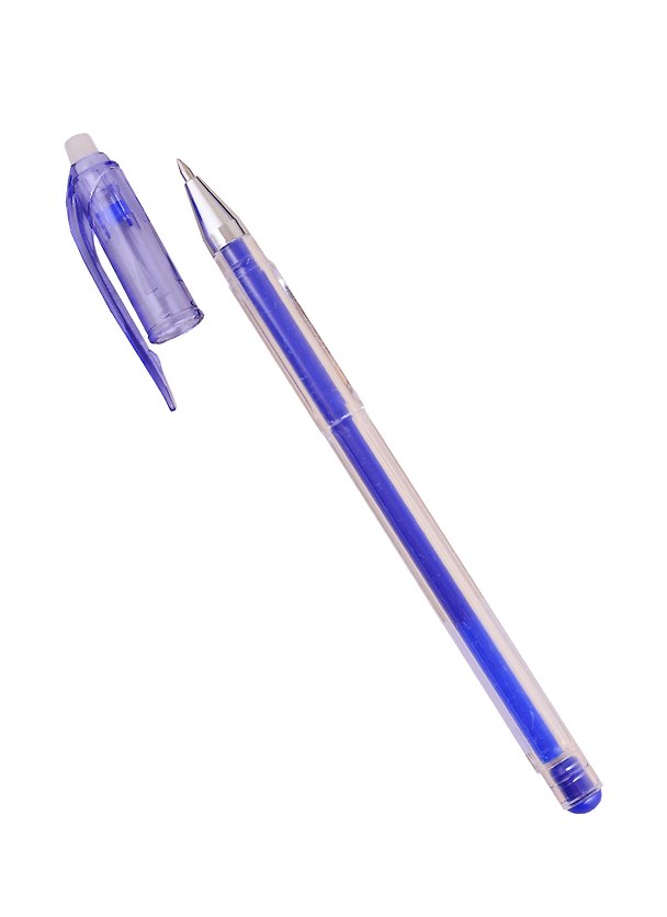 Гелевая ручка пиши-стирай синяя 0,5 мм, Erasable, Crown 253561 — 1