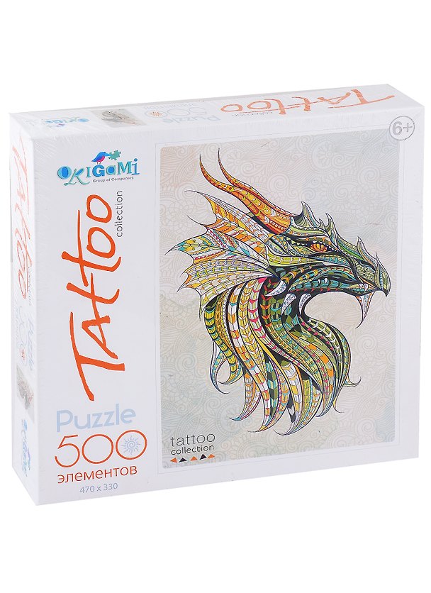 Пазл «Дракон» 500 элементов, Origami 2785366 — 1