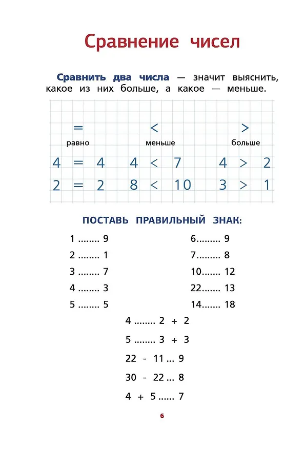 Книга Все правила математики для начальной школы в схемах и таблицах (П. Тарасова) — 8