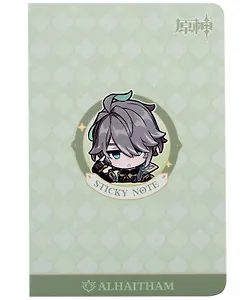 Блоки для записей 04шт "Chibi Expression Alhaitam" диспенсер-книжка