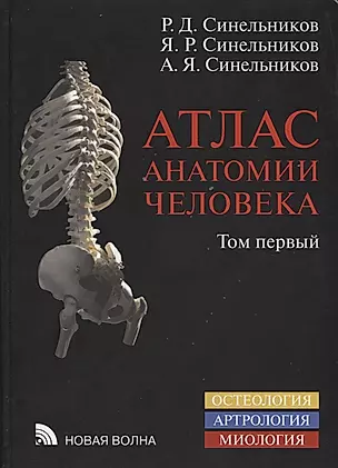 Атлас анатомии человека Уч. Пос. 1т/4тт (8 изд.) Синельников — 2632914 — 1