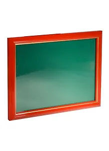 Рама 21*30 деревянная, цв. красный с золотом, лак, со стеклом, Двуреченский