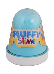 Игрушка, Слайм Monsters Slime Fluffy Голубой Бабл-гам FL005