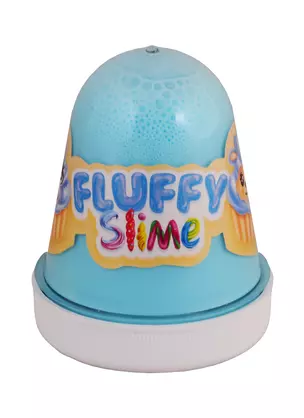 Игрушка, Слайм Monsters Slime Fluffy Голубой Бабл-гам FL005 — 2763290 — 1