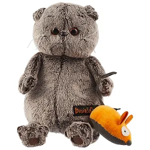 Игрушка мягкая Budi Basa, Басик и мышка 22см